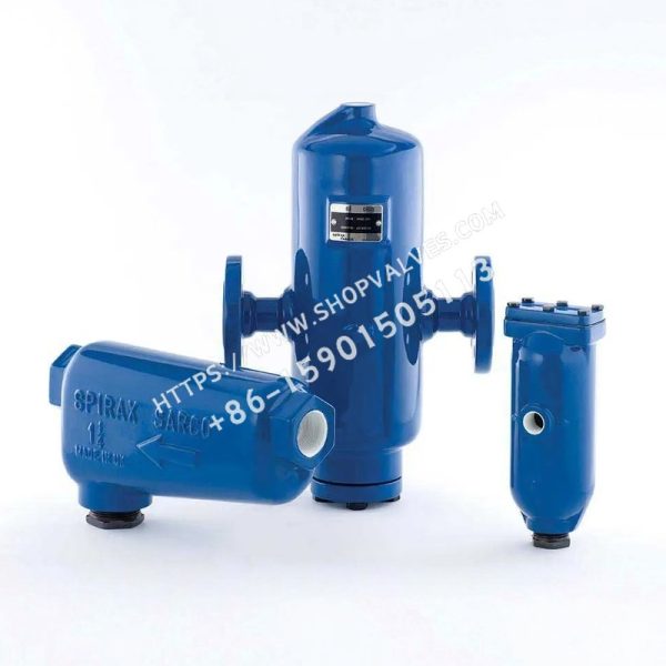 Spirax Sarco S12 separador de vapor y agua de hierro dúctil (conexión roscada)